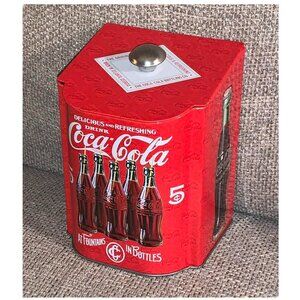 Coca-Cola Coke Soda Advertising Collectible Tin Container (2017)